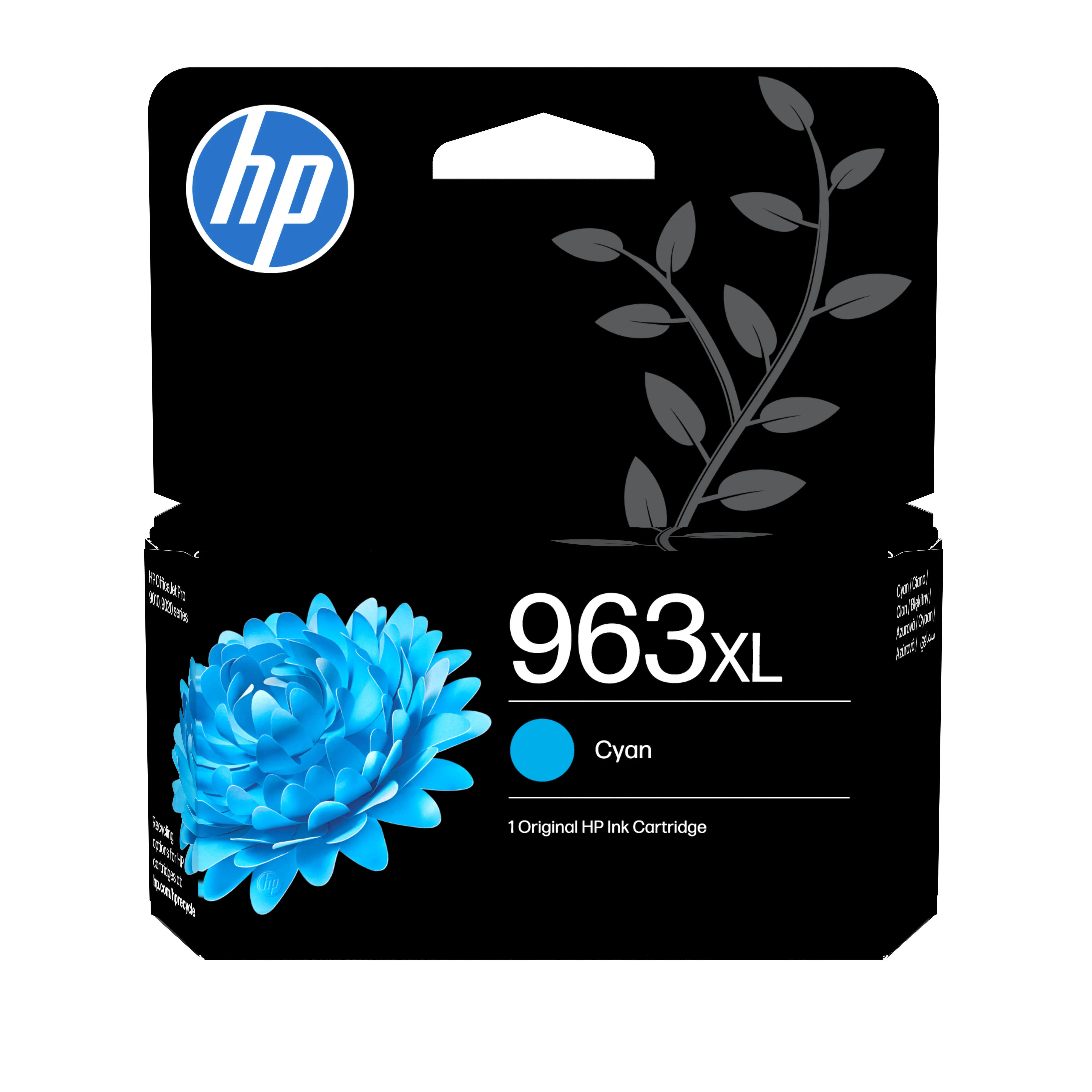 HP 963XL ink cartridge, 20.5 ml, Cyan