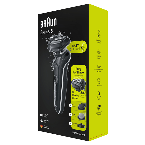 Braun Series 5 50-W4650cs -parranajokone