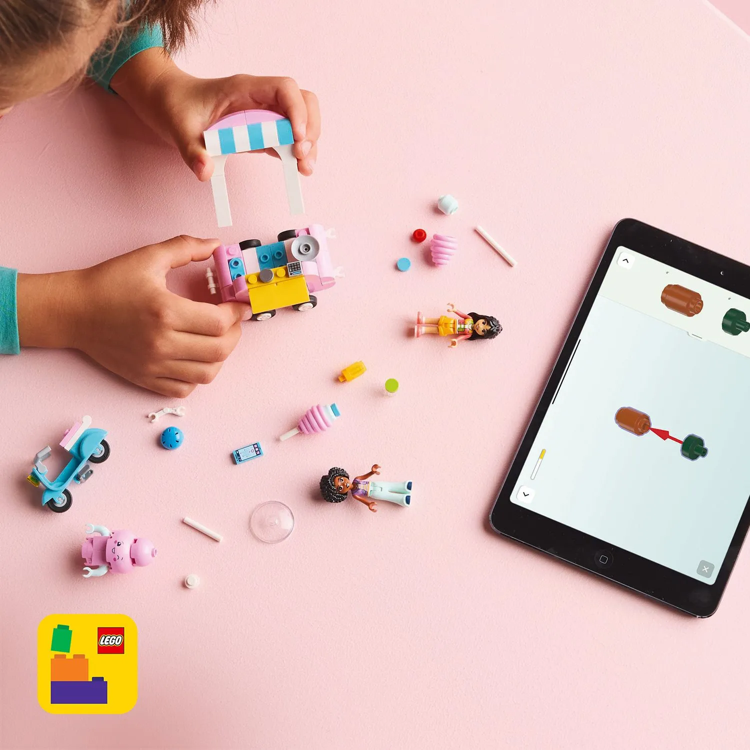 LEGO Friends Sockervaddsstånd och skoter 42643 LEGO Friends Sockervaddsstånd och skoter 42643