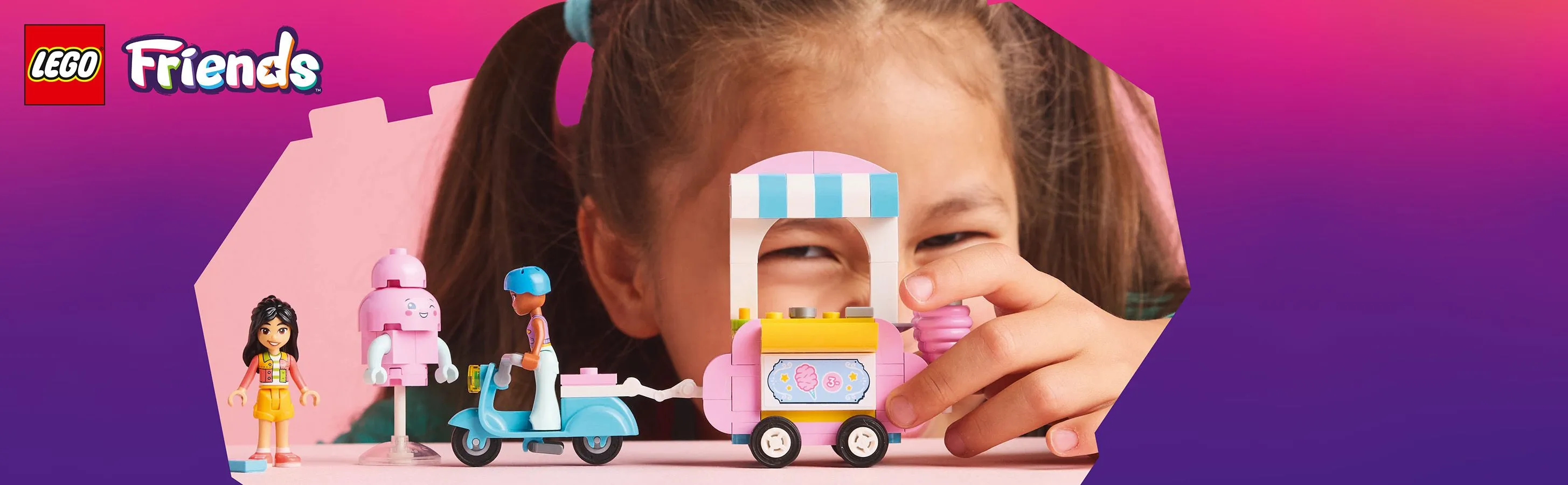 LEGO Friends Sockervaddsstånd och skoter 42643 LEGO Friends Sockervaddsstånd och skoter 42643