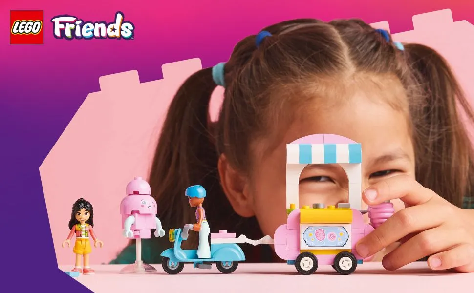 LEGO Friends Sockervaddsstånd och skoter 42643 LEGO Friends Sockervaddsstånd och skoter 42643