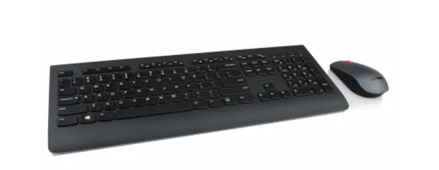 Lenovo Professional Wireless Keyboard and Mouse, Black