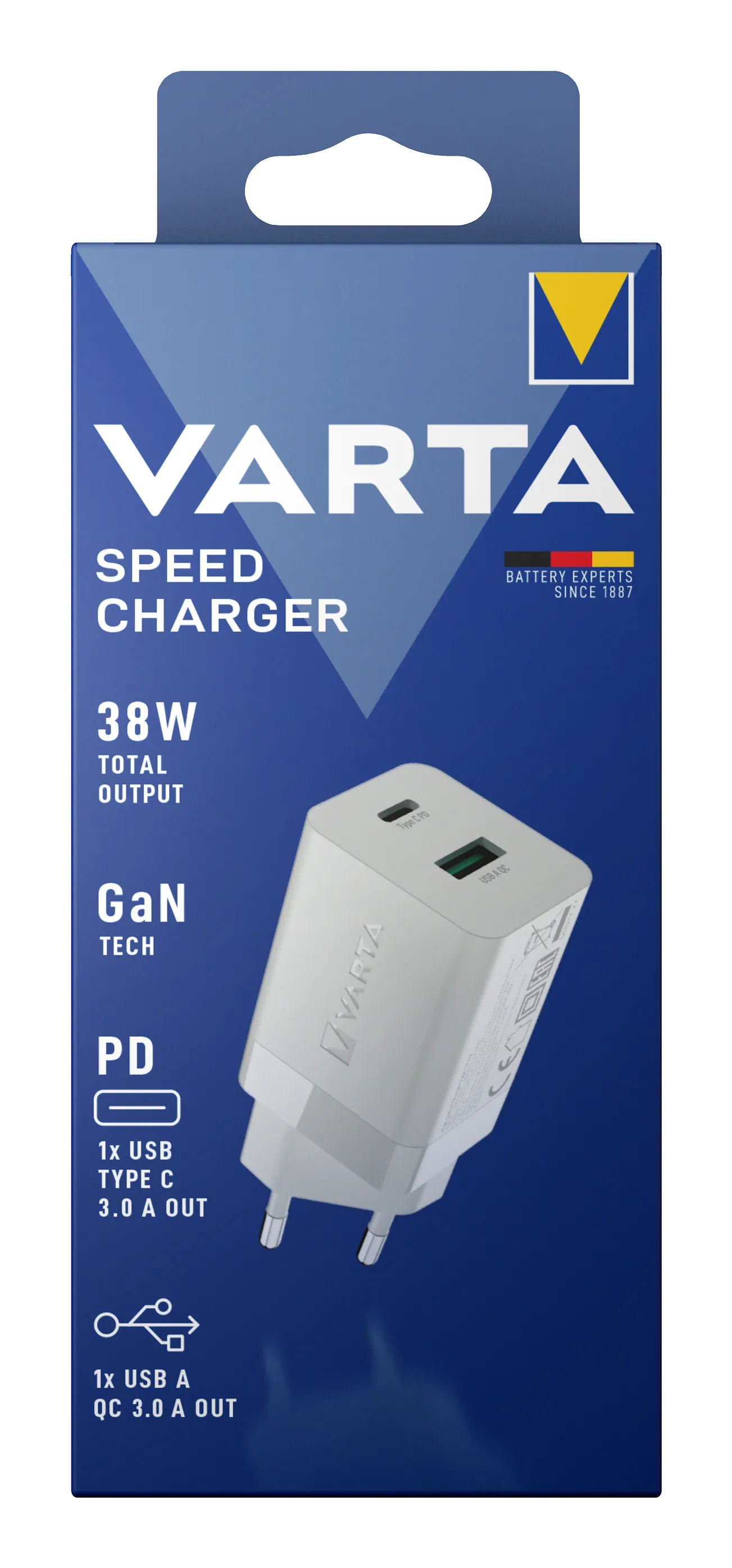VARTA 38W - Str&ouml;madapter, vit