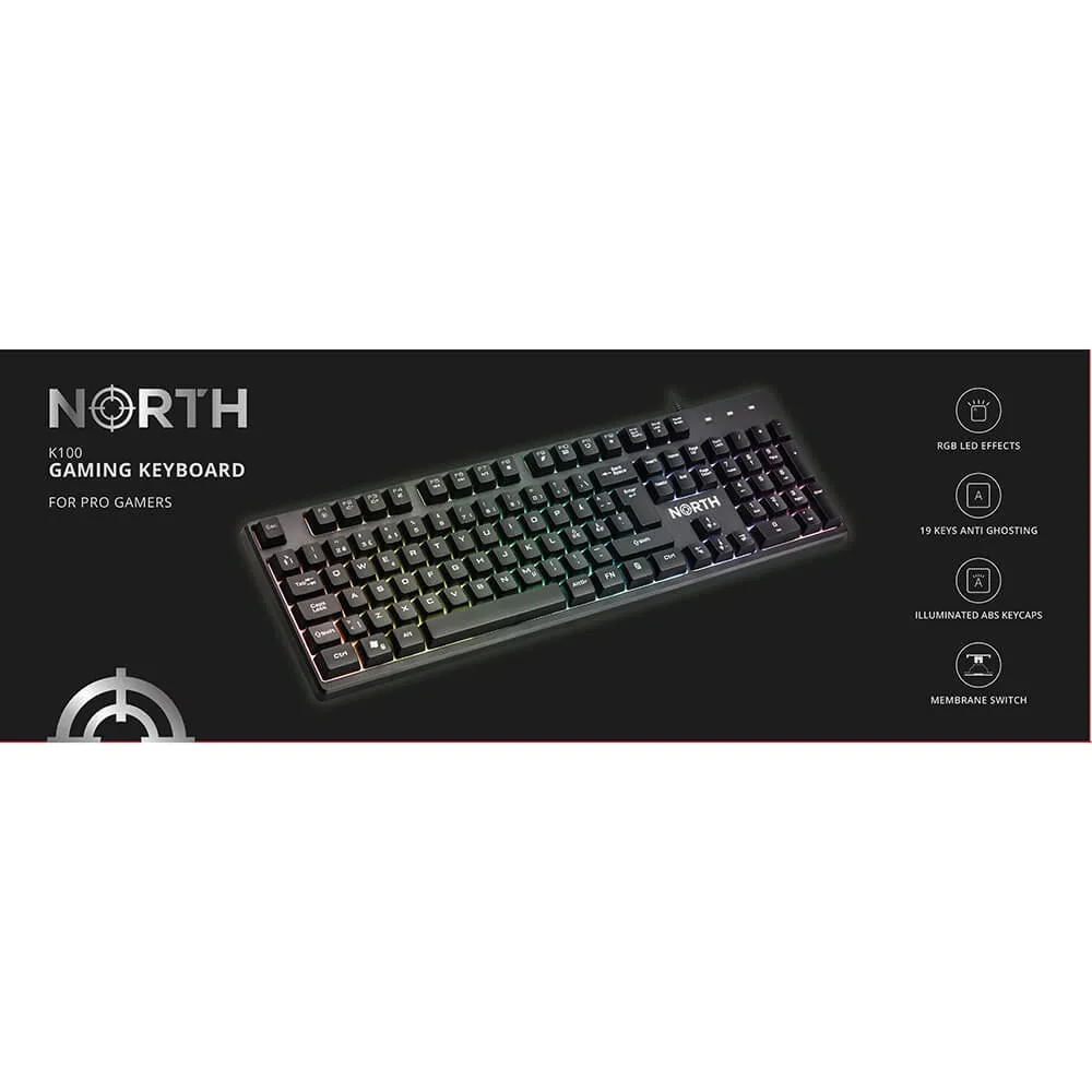 North K100 Membrane - gaming keyboard
