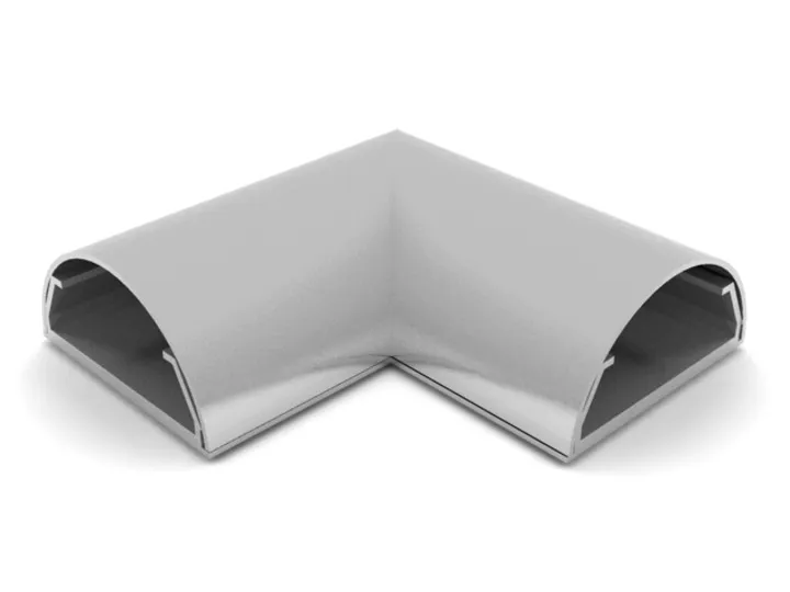 M Cable Cover L and C Joint Black 50mm