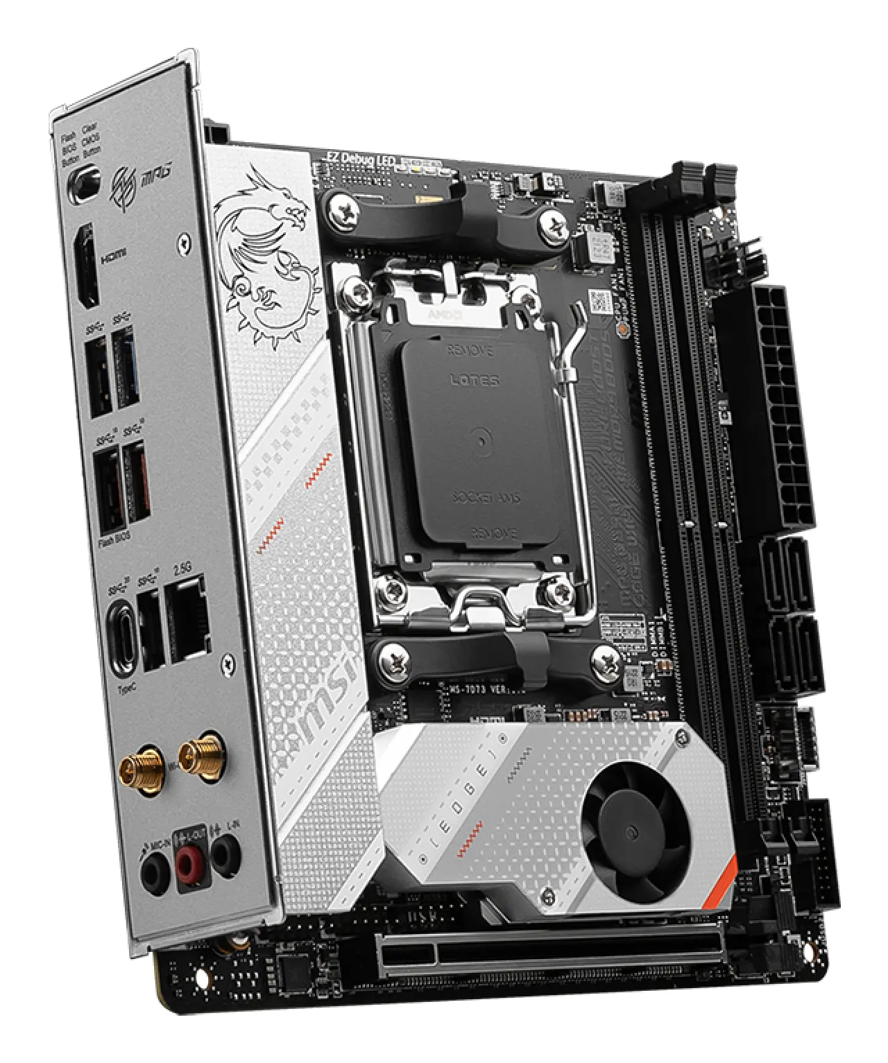 MSI MPG B650I EDGE WIFI Mini-ATX - moderkort