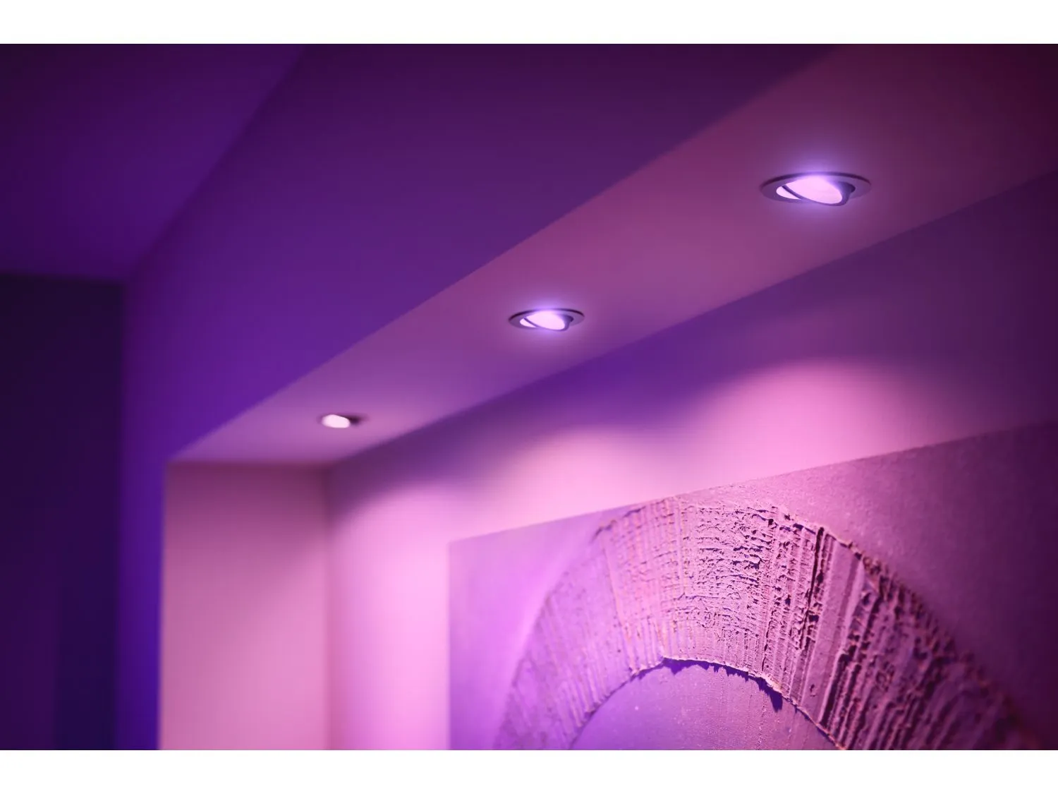 PHILIPS CENTURA HUE RECESSED R. ALUMINIUM 3X5.7W