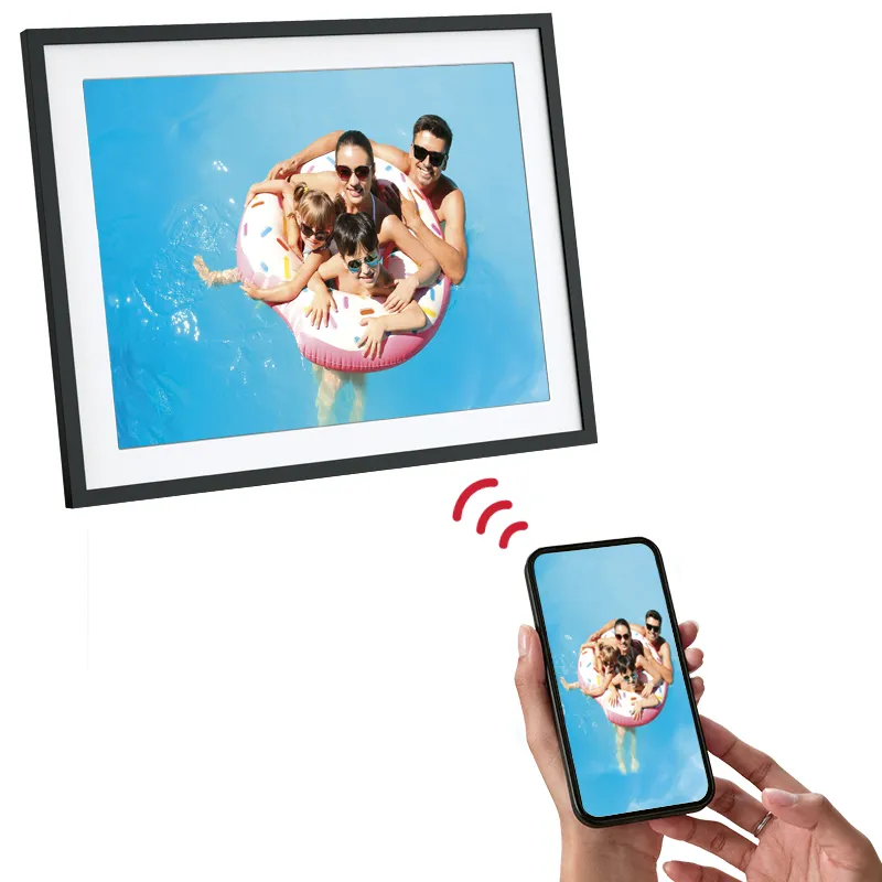AGFAPHOTO Realiview APF1700WIFI 17" WiFi Digital Photo Frame, 32 GB, Black