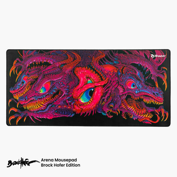 Arozzi ZONA XL Gamingmusmatta - Crawling Chaos