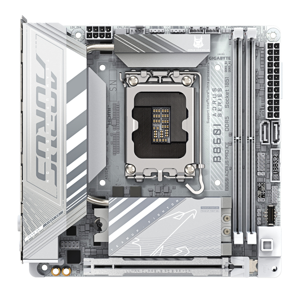 Gigabyte B860I AORUS PRO ICE WIFI7 LGA 1851 DDR5 mITX - motherboard