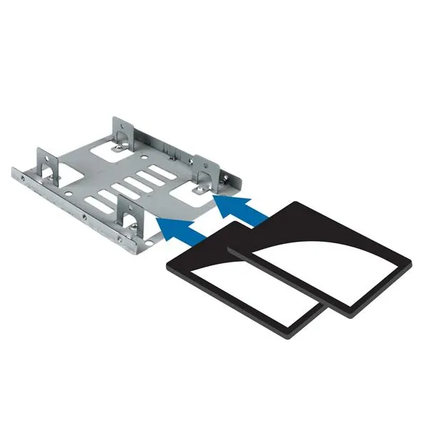 Dual 2.5 SATA Hard Drive -3.5 Bay Mounting Bracket