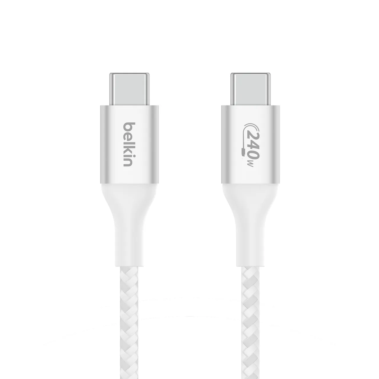 Belkin BoostCharge 240W USB-C to USB-C Cable,- cabel, 240W, 1m, White
