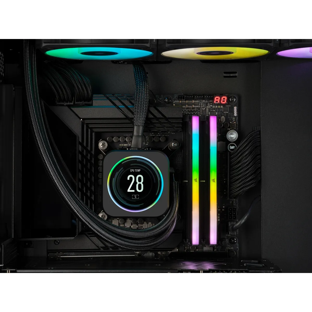 Corsair Vengeance 32GB (2 x 16GB) DDR5 6000 MHz, CL36 - memory, Black