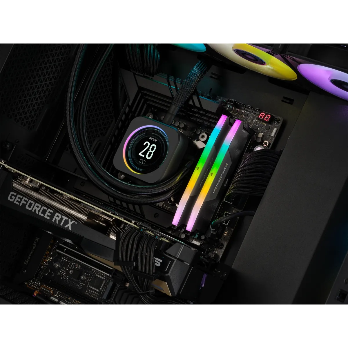 Corsair Vengeance 32GB (2 x 16GB) DDR5 6000 MHz, CL36 - memory, Black