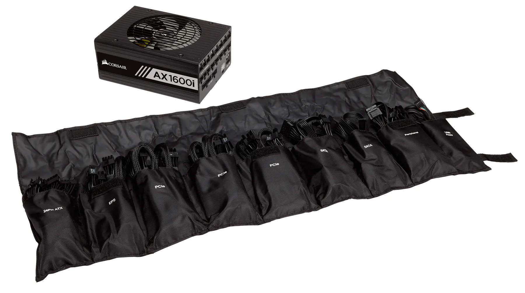 Corsair AX1600i 1600W - Power supply, 80 Plus Titanium
