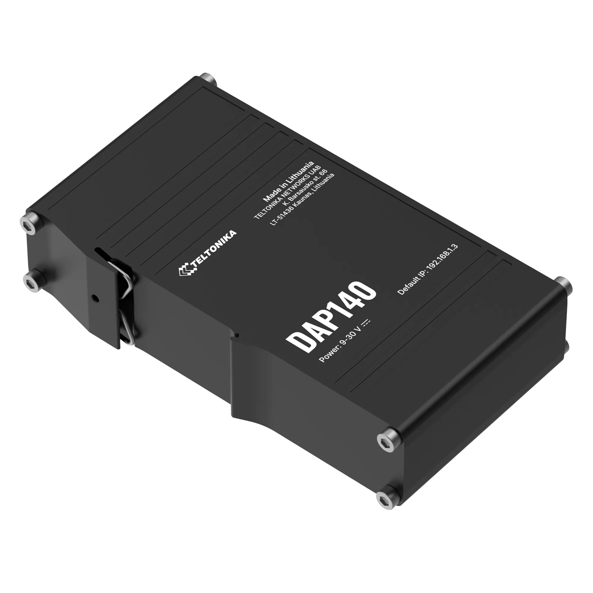 Teltonika DAP140 - Industrial Wireless Access Point, Black