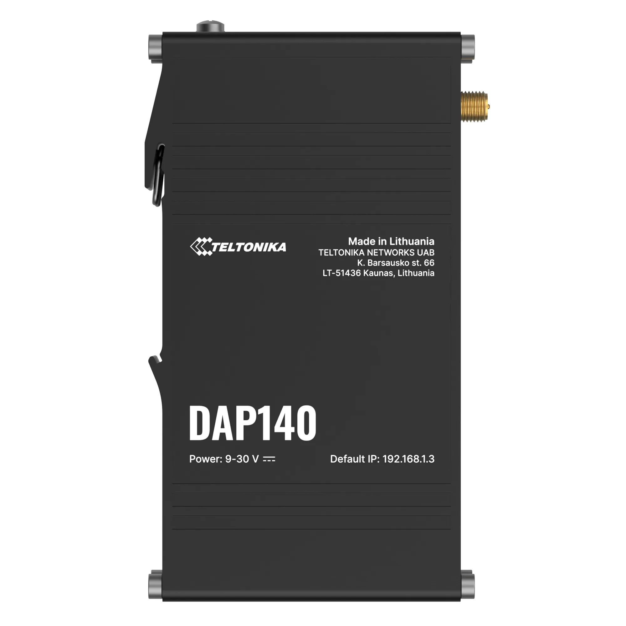 Teltonika DAP140 - Industrial Wireless Access Point, Black