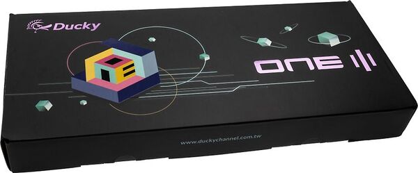 Ducky One 3 - Classic Black / White Nordic - TKL - Gateron Baby Kangaroo - RGB