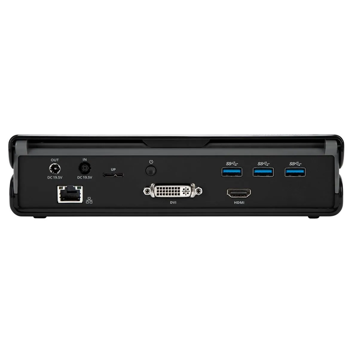 TARGUS UNIVERSAL DOCKING STATION WITH LAPTOP POWER, USB-A 3.0, SV 2K, DV 1K VIDEO, BLACK