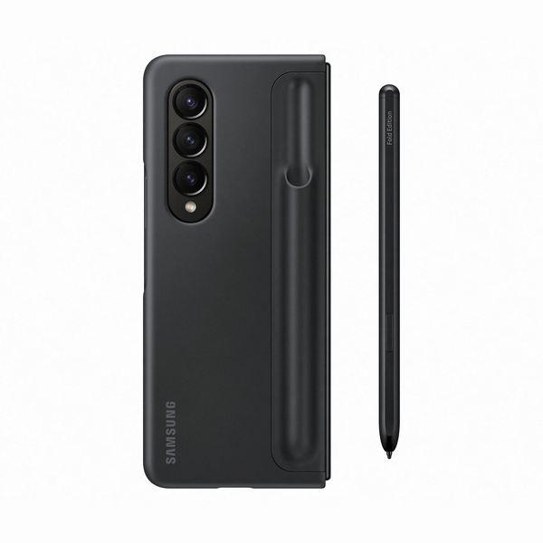 SAMSUNG Z FOLD4 STANDING COVER WITH PEN BLACK