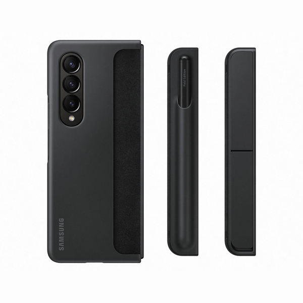 SAMSUNG Z FOLD4 STANDING COVER WITH PEN BLACK