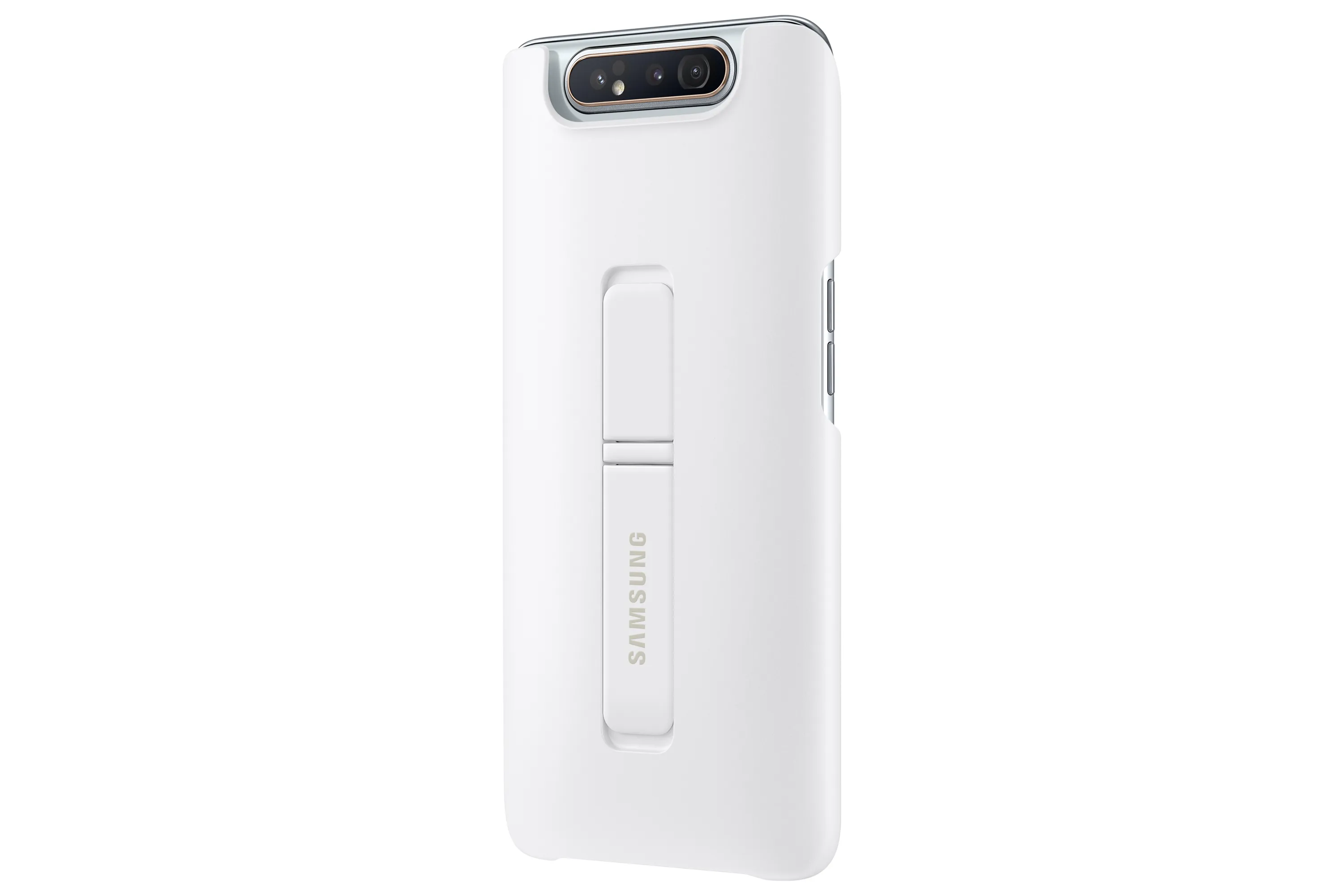 Samsung Standing Cover, Galaxy A80 - fodral, Vit