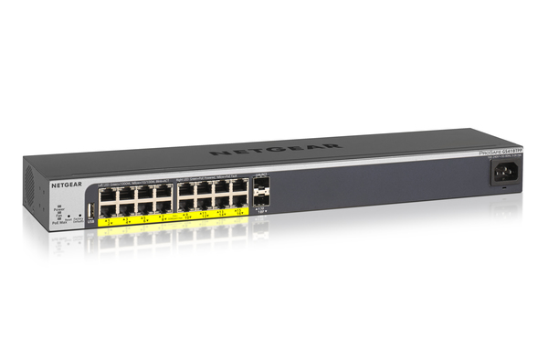 NETGEAR ProSAFE 16p PoE+GB Smart Switch