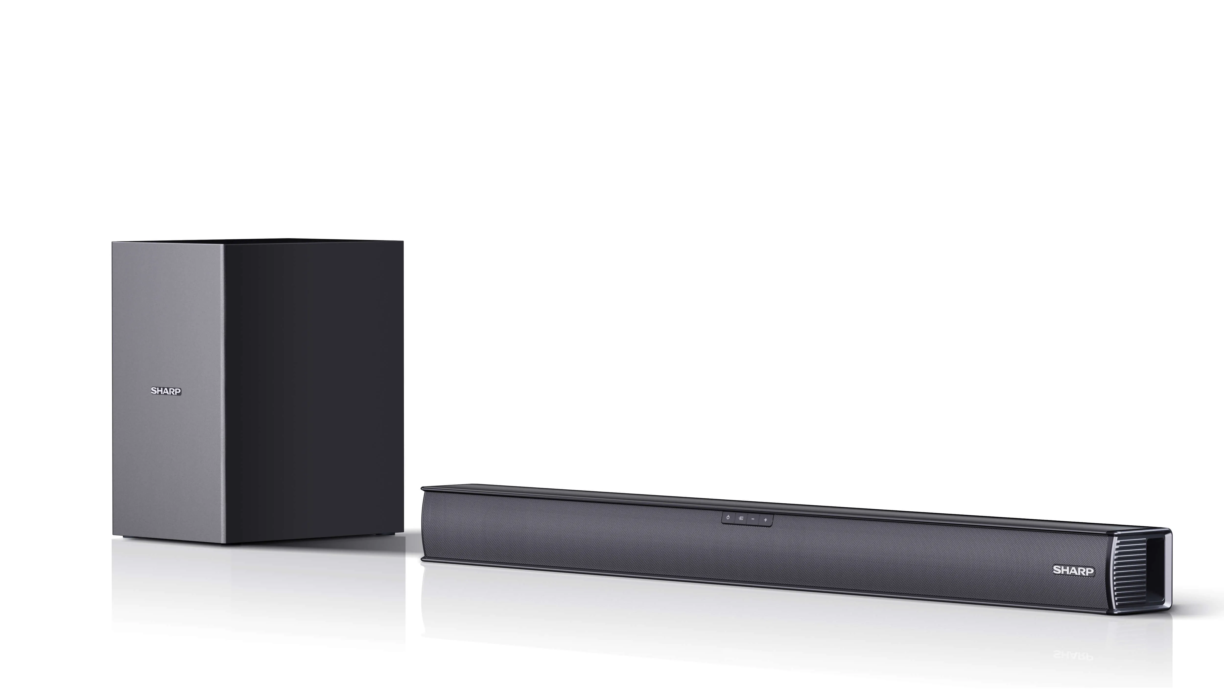 Sharp 2.1, 160 W, Bluetooth 4.2 Soundbar
