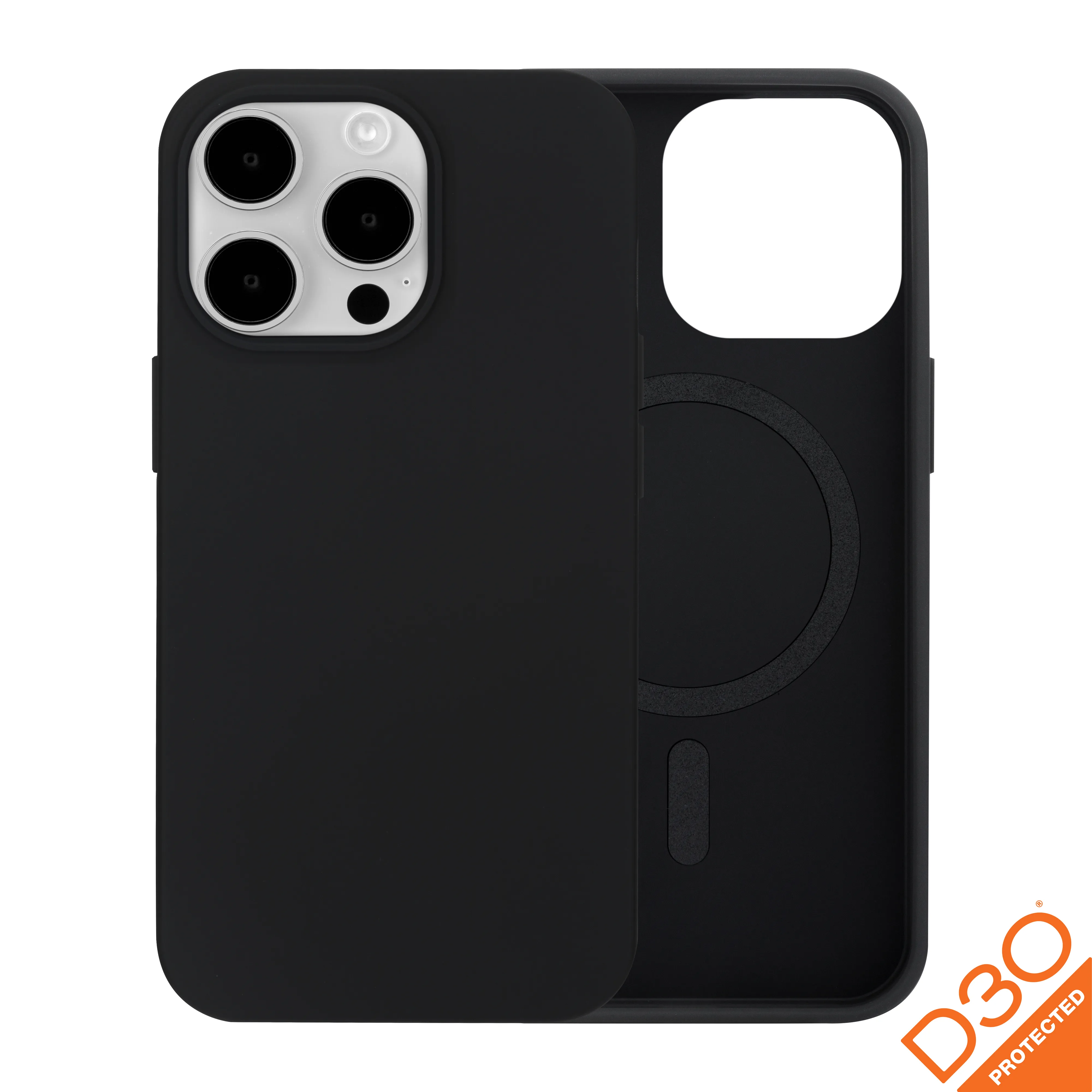 Dbramante1928 Iceland Ultra D3O MagSafe, iPhone 15 Pro Max - Case, Black