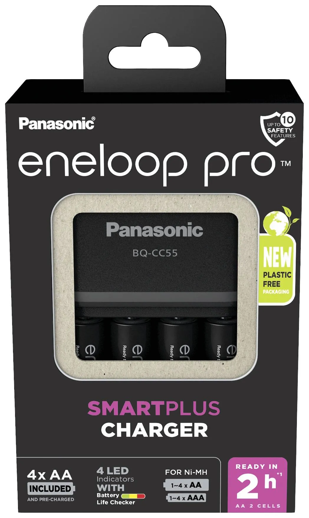 PANASONIC ENELOOP 4 X AA PRO LATURI