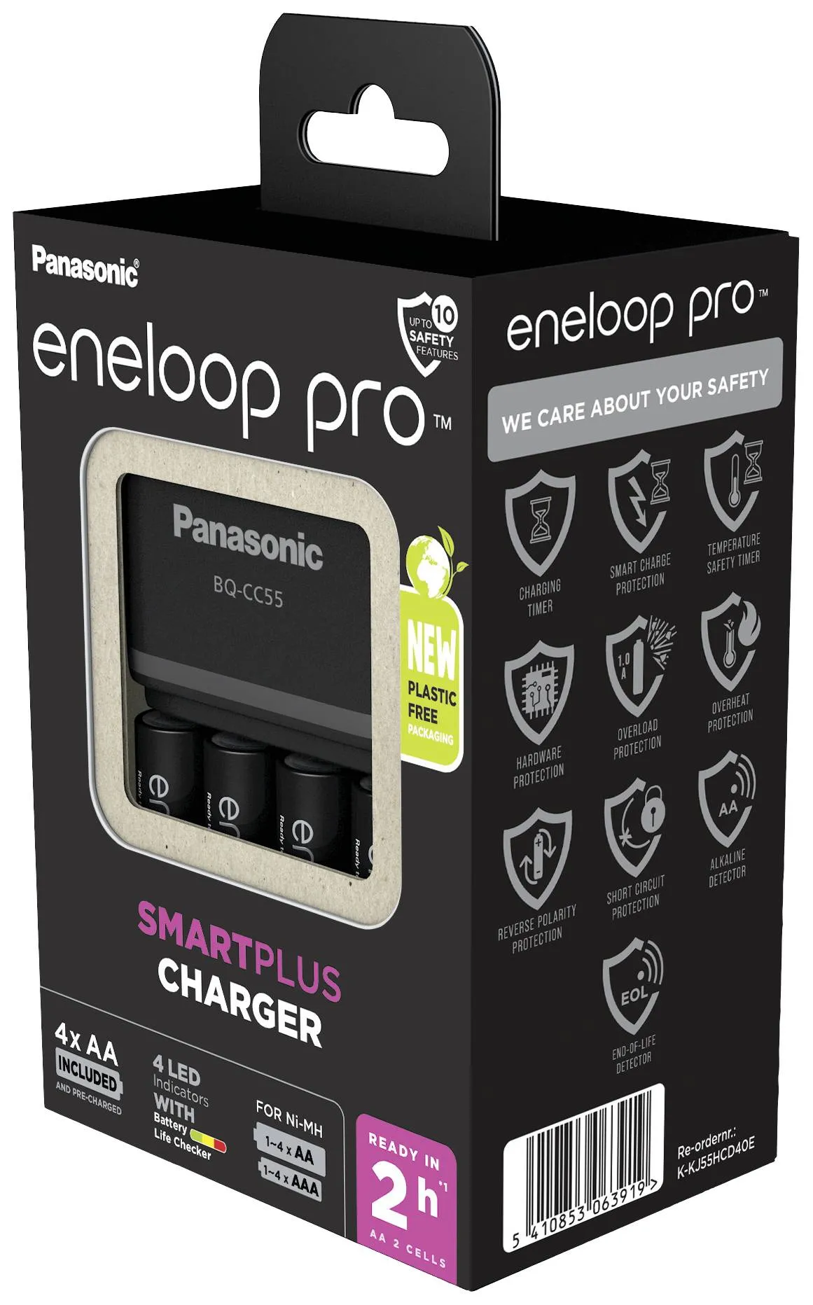 PANASONIC ENELOOP 4 X AA PRO LATURI