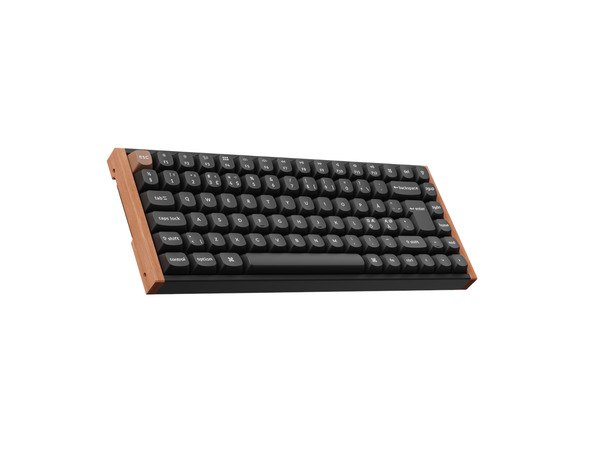 Keychron K2 HE -langaton mekaaninen pelin&auml;pp&auml;imist&ouml;, Gateron Double-Rail Magnetic, musta