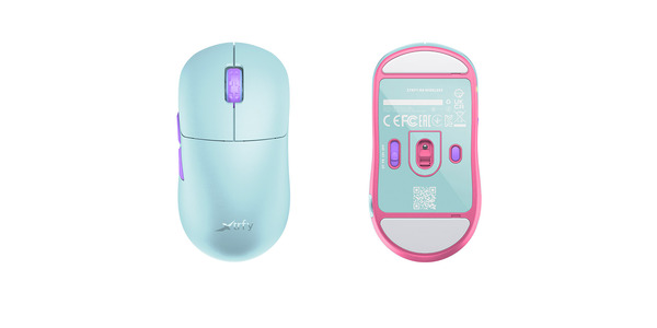 CHERRY XTRFY M8 Wireless Gaming Mouse, Frosty Mint