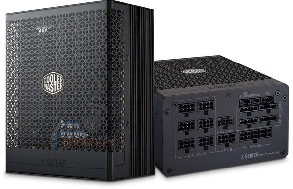 Cooler Master X Silent Edge Platinum 1100W -virtal&auml;hde, 80 Plus Platinum