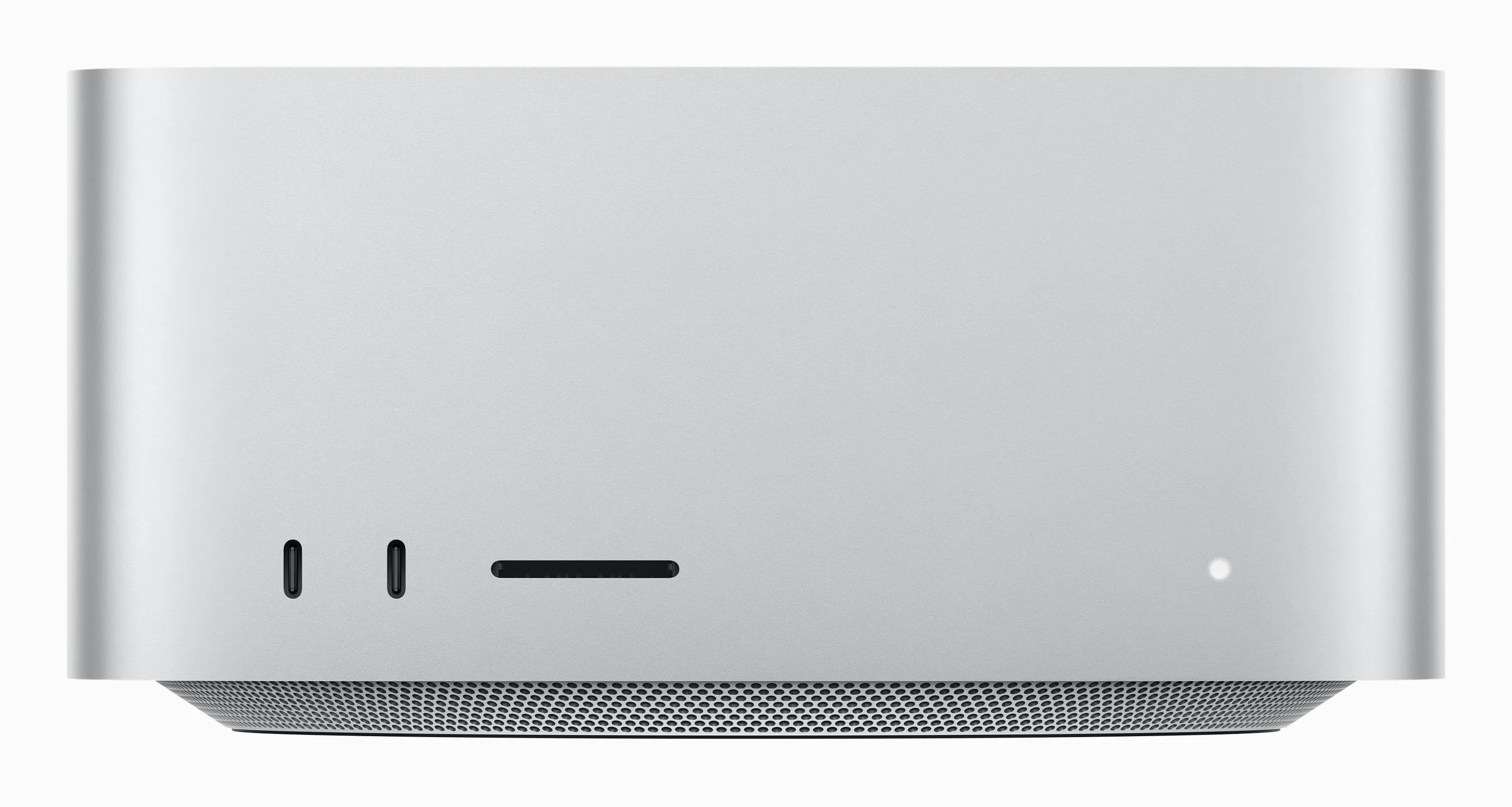 Apple Mac Studio, M2 Ultra (24C CPU, 60C GPU), 1Tt, 64 Gt -tietokone, Hopea (2023)