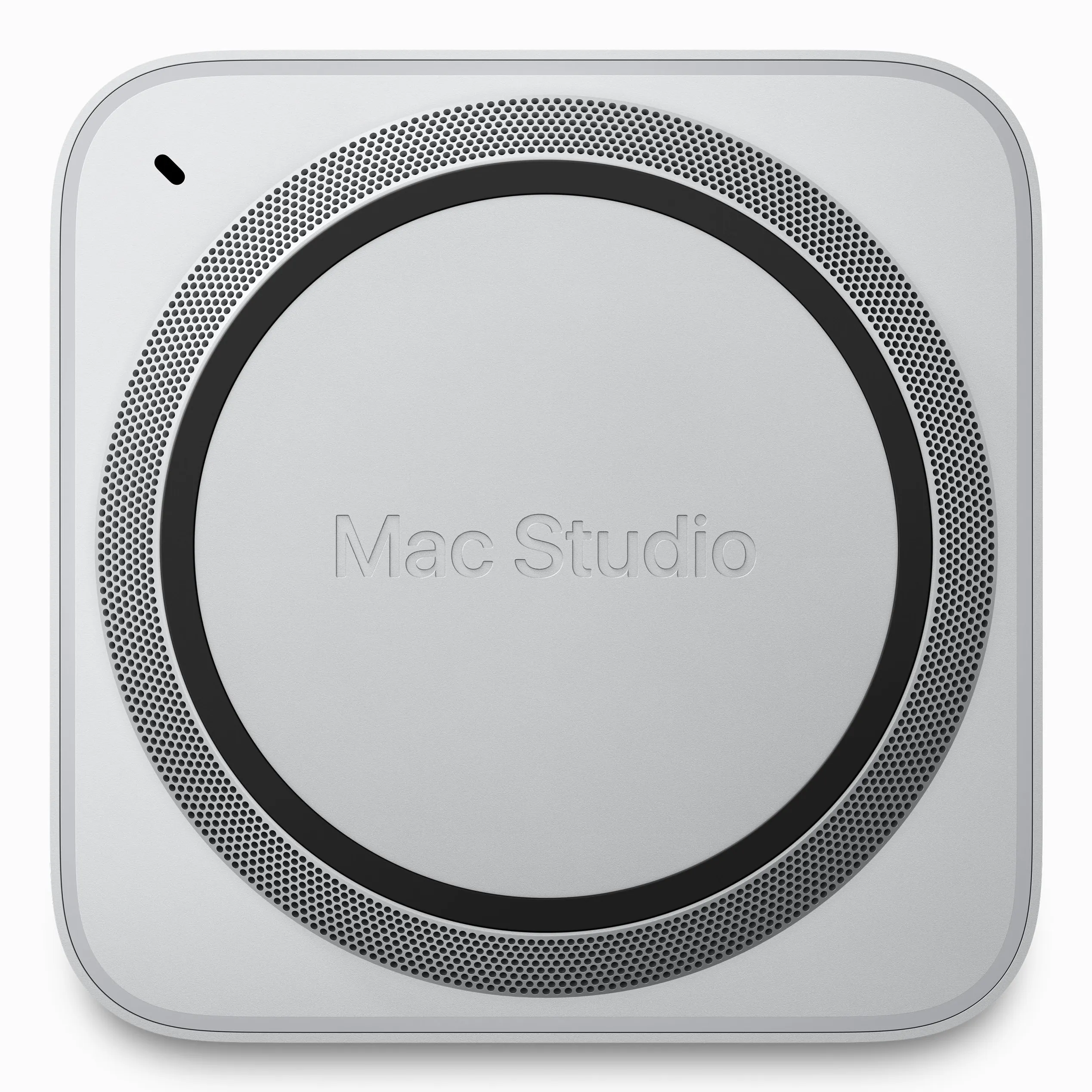 Apple Mac Studio, M2 Ultra (24C CPU, 60C GPU), 1Tt, 64 Gt -tietokone, Hopea (2023)