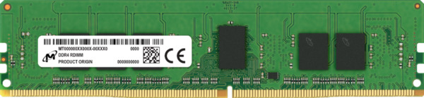 Micron DDR4 RDIMM 8GB 1Rx8 3200