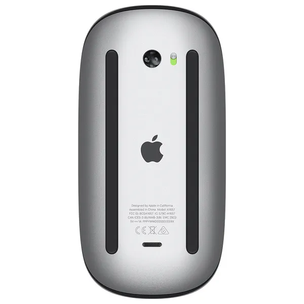Apple Magic Mouse - trådlös mus, Svart (USB-C)