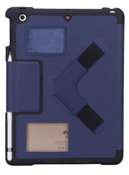 NutKase BumpKase Stylus, iPad 10.2&quot; -suojakotelo, Tummansininen