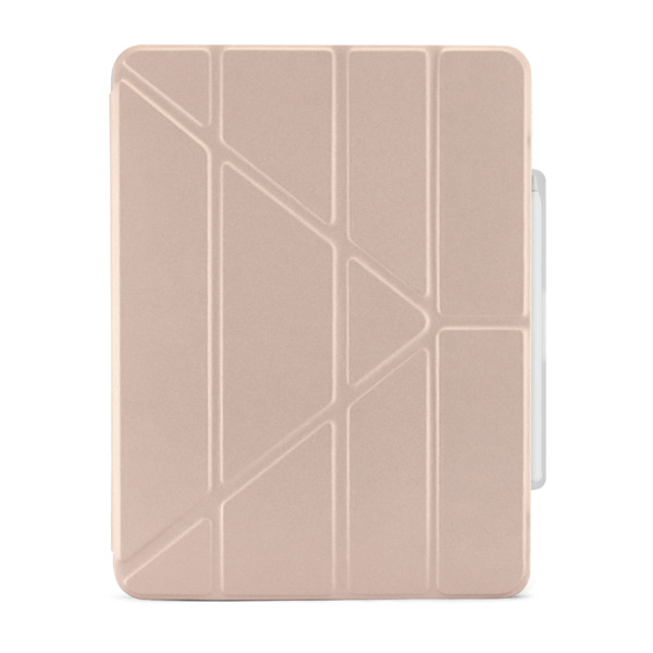 Pipetto iPad Air 13" Origami No3 - pencil case, metallic pink
