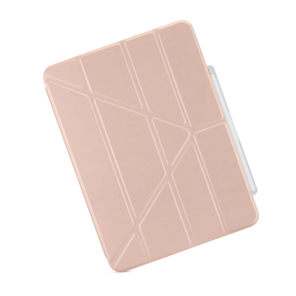 Pipetto iPad Air 13" Origami No3 - pencil case, metallic pink