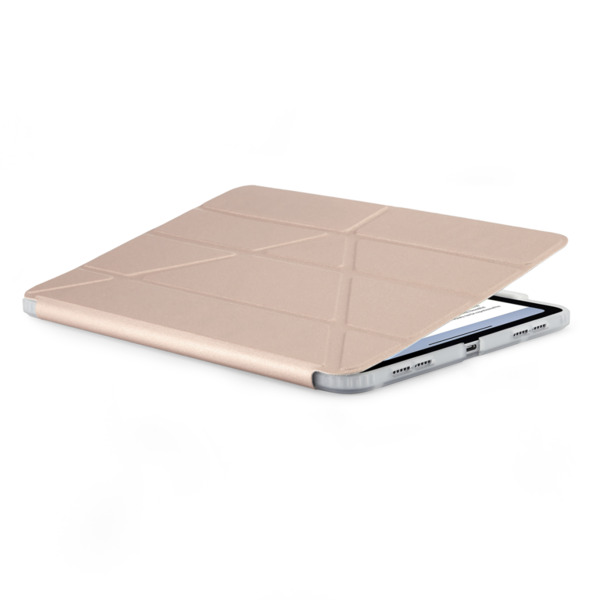 Pipetto iPad Air 13" Origami No3 - pencil case, metallic pink