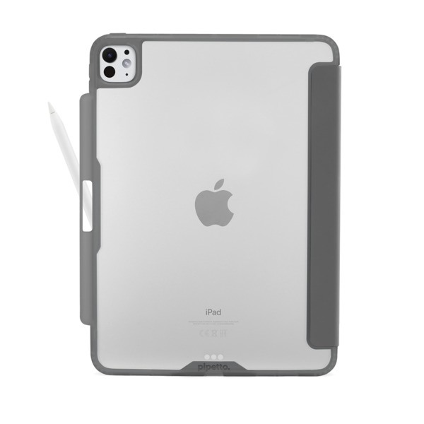 Pipetto iPad Pro 13 (2024) Origami No3 - pencil case, grey