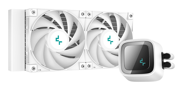 DeepCool LS520 White 240mm - liquid CPU cooler