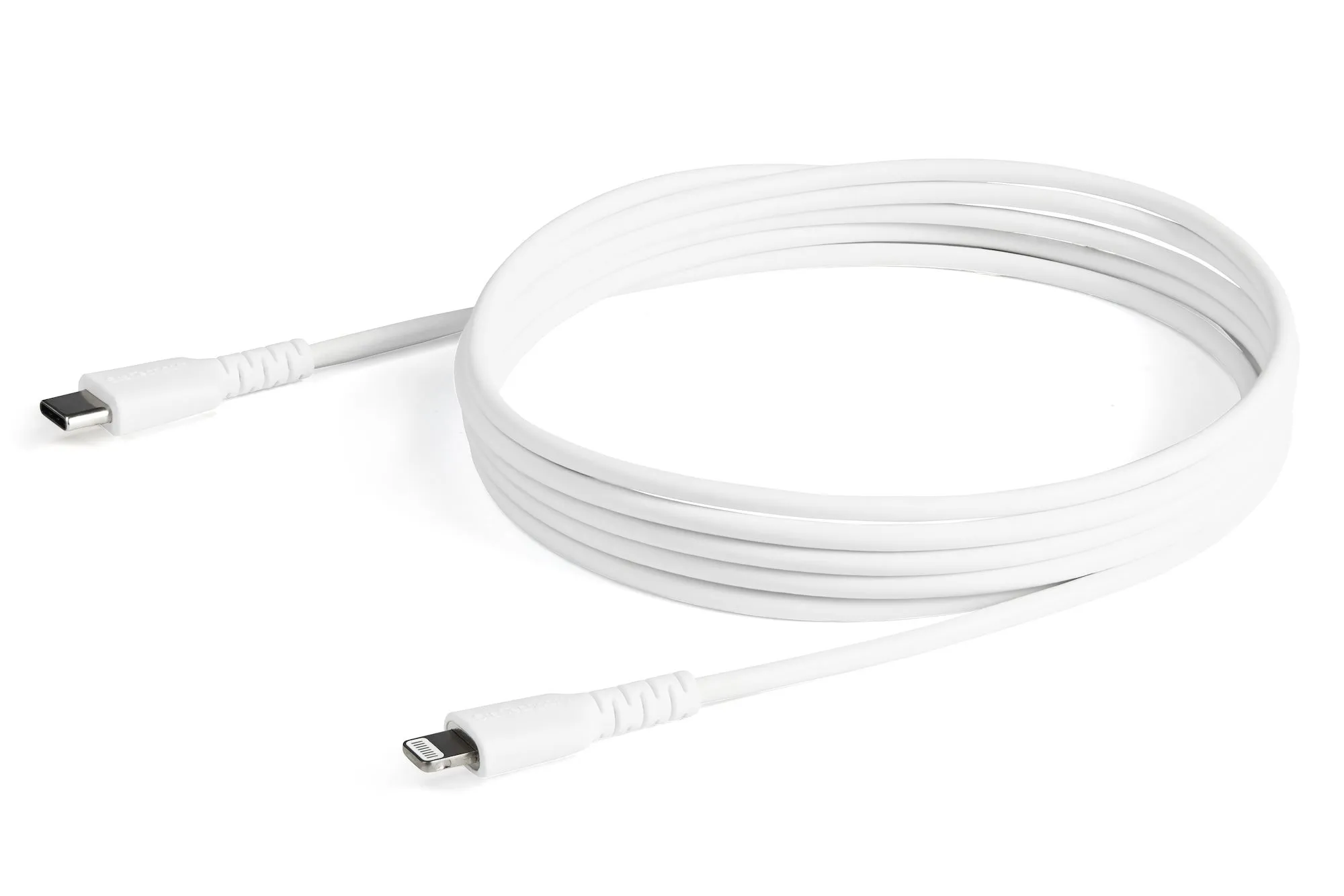 Startech Durable USB-C - Lightning - cable, 2 m, White