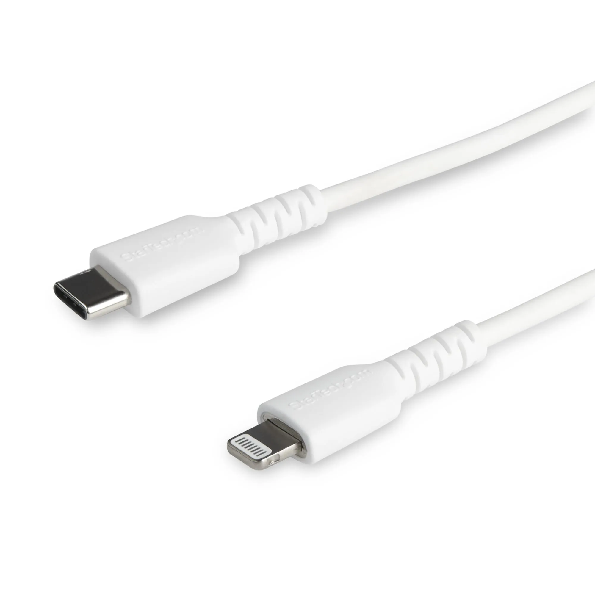 Startech Durable USB-C - Lightning - cable, 2 m, White