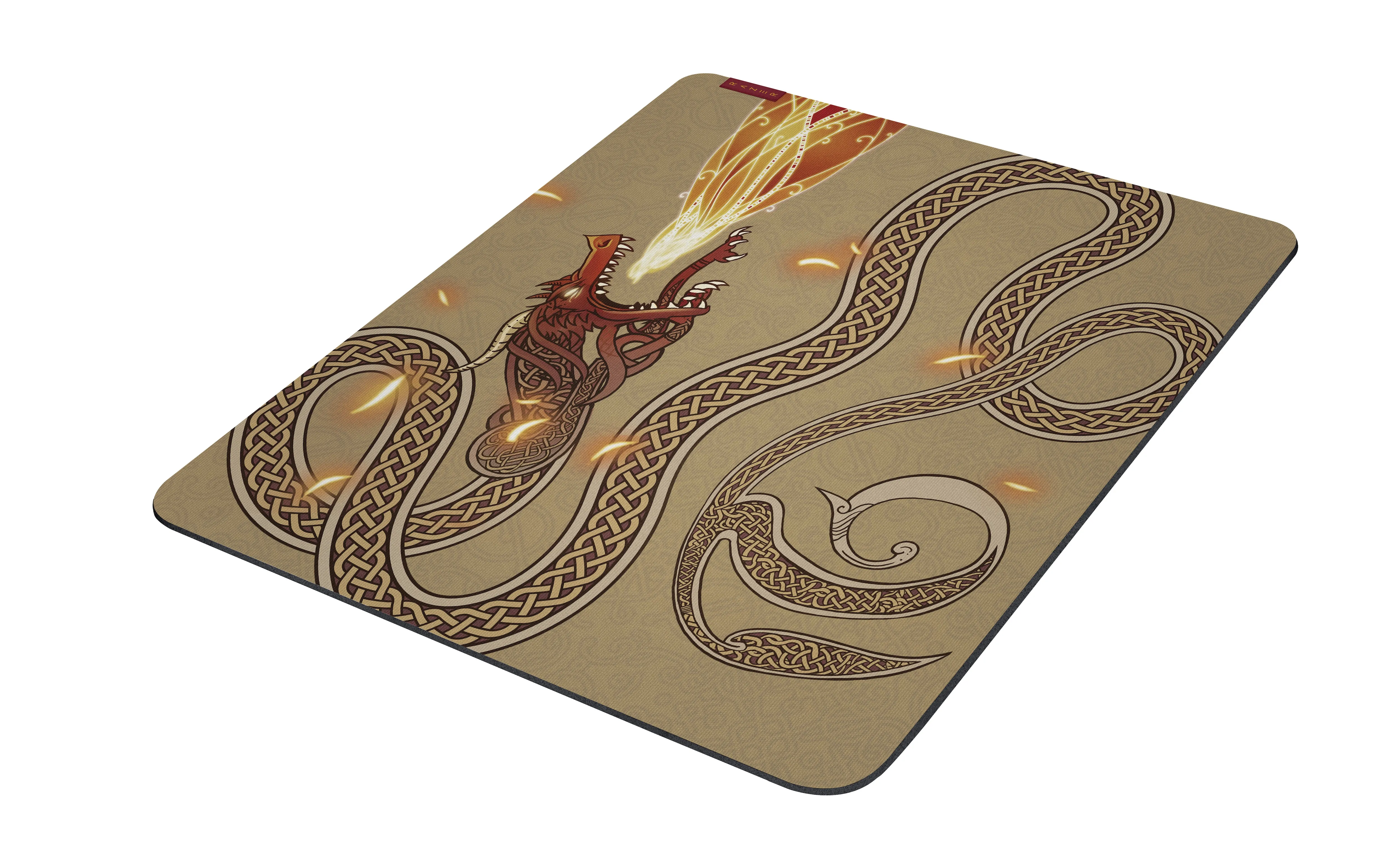 Razer Gigantus V2 Large Counter-Strike 2 Edition Gaming Mousepad, 400x450 mm, Gold, Yellow
