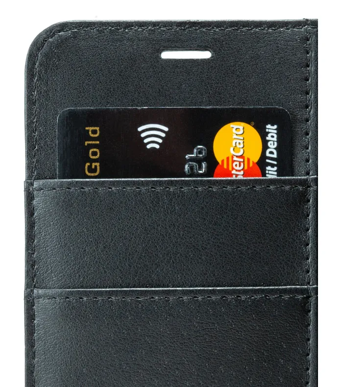 Screenor Smart, iPhone 14 Pro Max - Wallet Case, Black