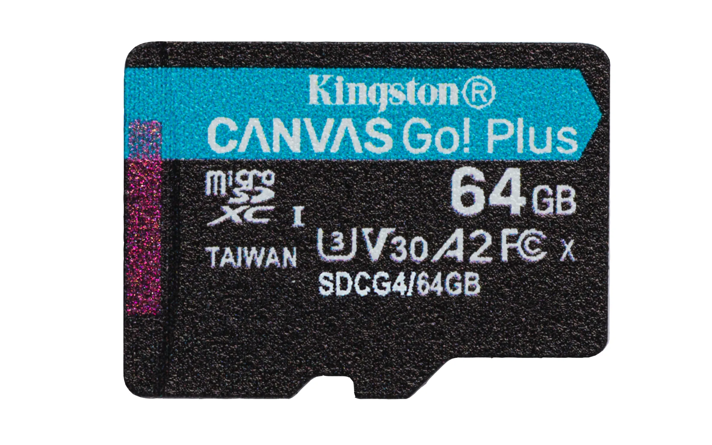 Kingston Canvas Go! Plus Gen4 64GB MicroSD - memory card