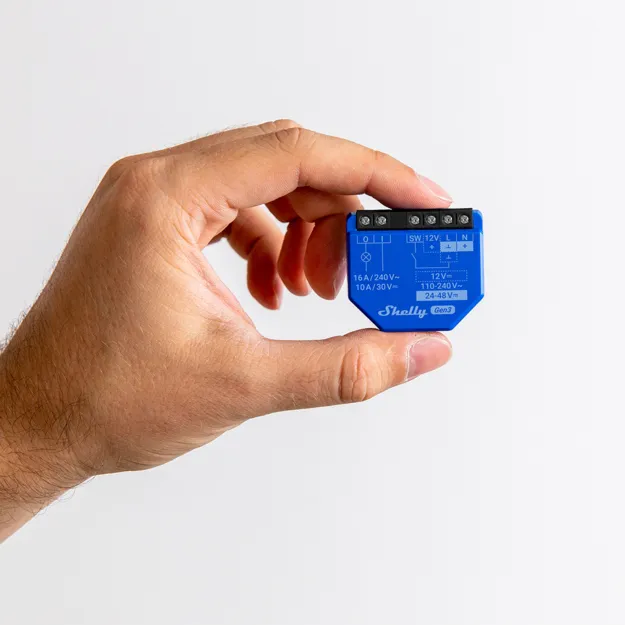 Shelly 1 Gen3 - Wi-Fi-styrd smart switch, 4 st